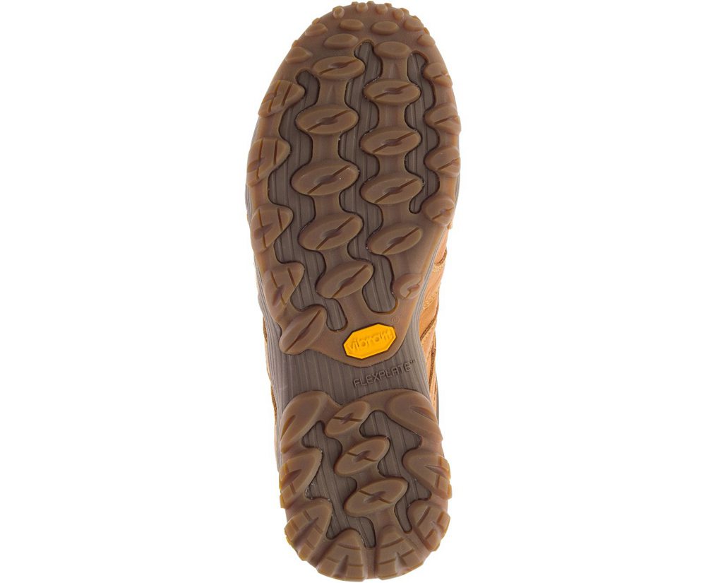 Merrell Sneakers Herre - Cham 7 Slam Luna Læder - Brune - WJK261594